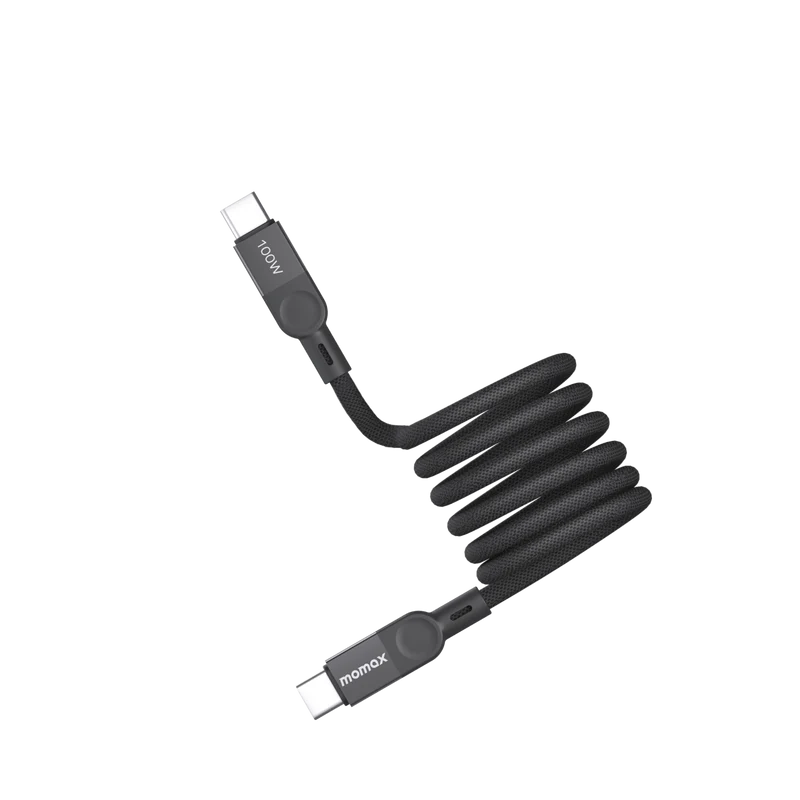 Momax Elite Mag Link 100W USB-C TO USB-C Magnetic Cable 1M