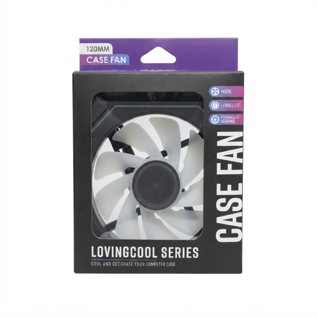 LOVINGCOOL SERIES FAN CASE 12 CM ARGB فان كيس