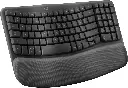 Logitech Wave Keys Ergonomic Wireless Keyboard