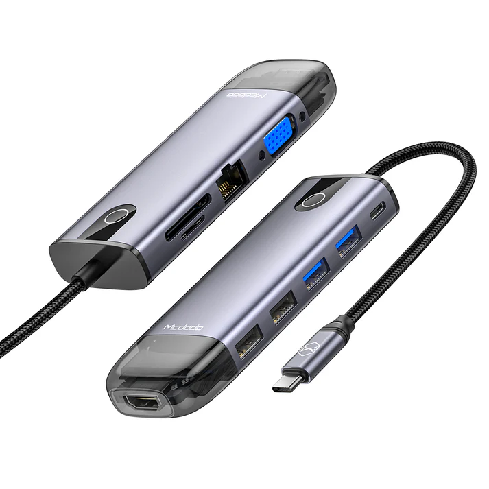 MC HUB USB 10 IN 1 HU - 7420 GREY