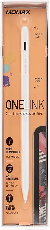 Momax TP3W ONElink 2-In-1 Active Stylus Pen