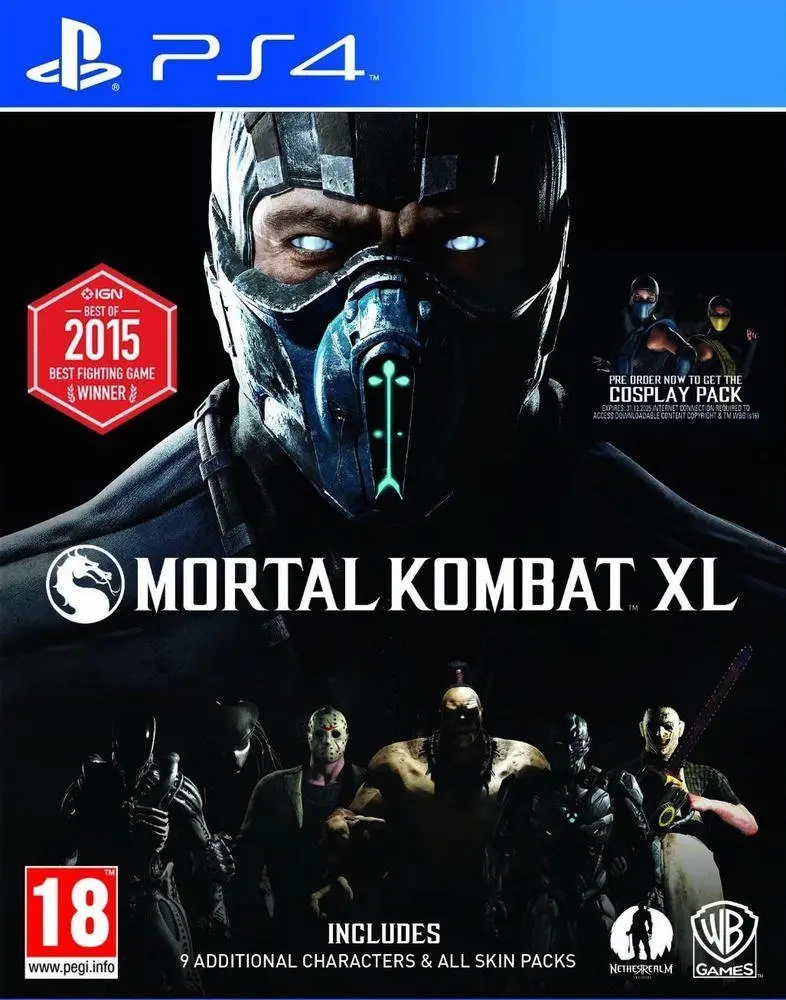 Mortal Kombat XL Ps4 مستخدم