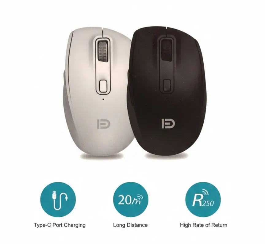 MOUSE FD M30XU WL+BT 5CLICKS