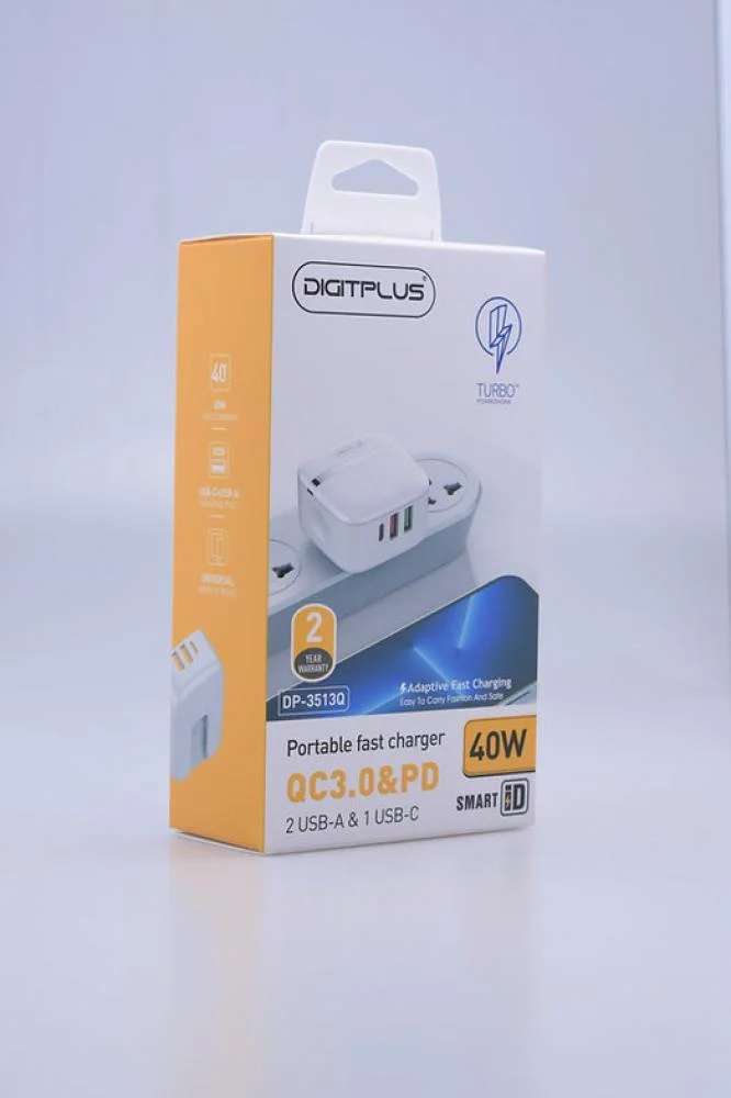 DIGITPLUS FAST CHARGER 2 USB  PD-3513Q 40W