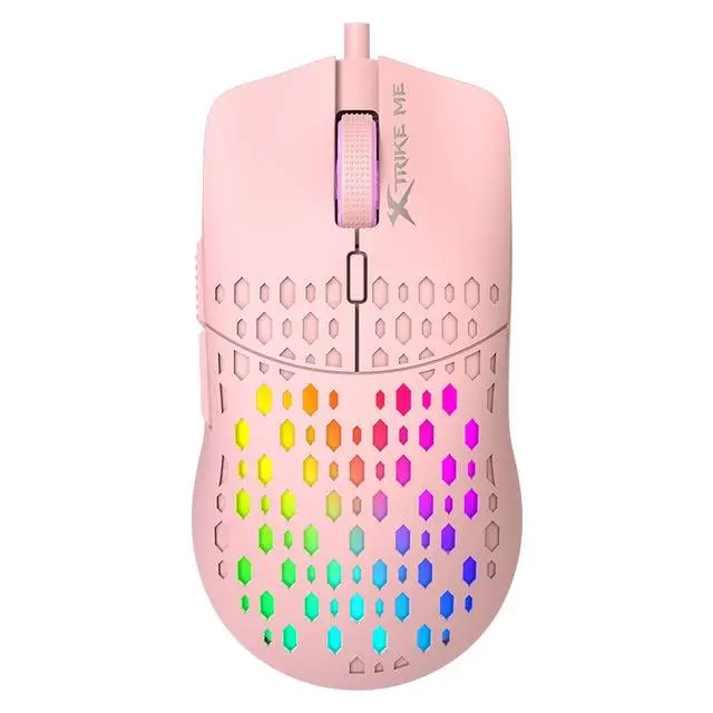 Mouse USB XTRIKE GM-209P Roze
