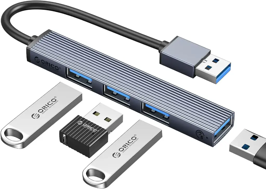 ORICO 4 PORT USB HUB METAL