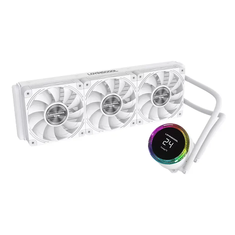 LOVINGCOOL LC-360-T1 360mm RGB AIO Liquid Cooler (white)