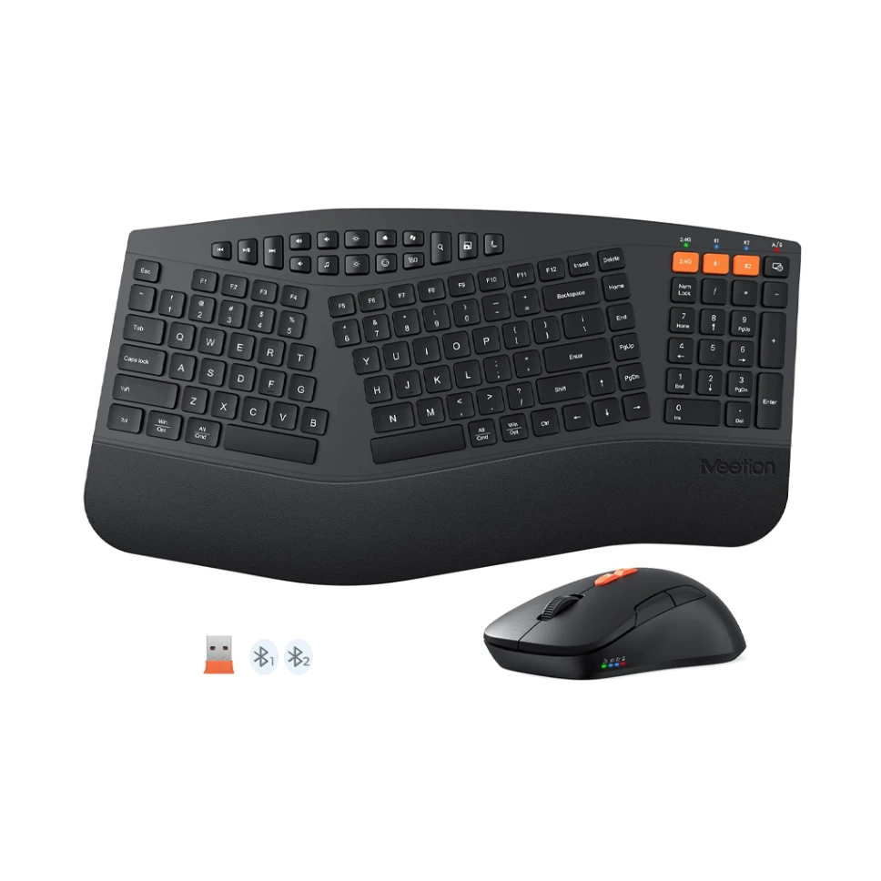 Meetion Director B Ergonomic Keyboard & Mouse Bluetooth