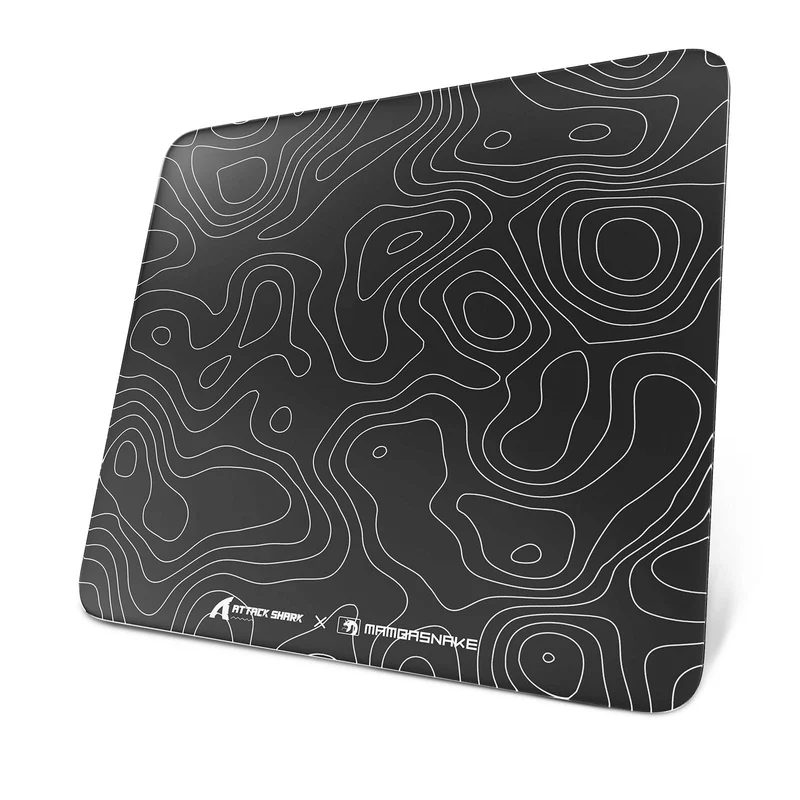 Mouse Pad Attack Shark - CM05- 450x400 5mm - Tempered Glass ماوس باد زجاج