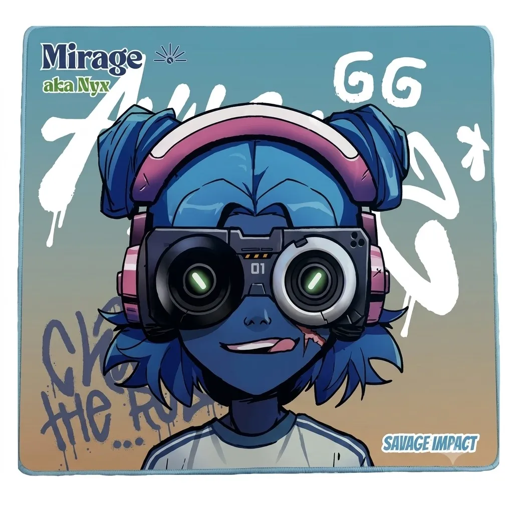 Bloody BP-45 Gaming Mousepad – Naraka ماوس باد
