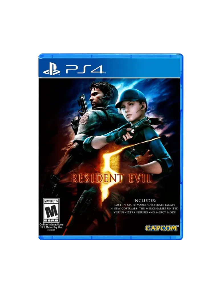 PS4 Resident Evil 5 Game