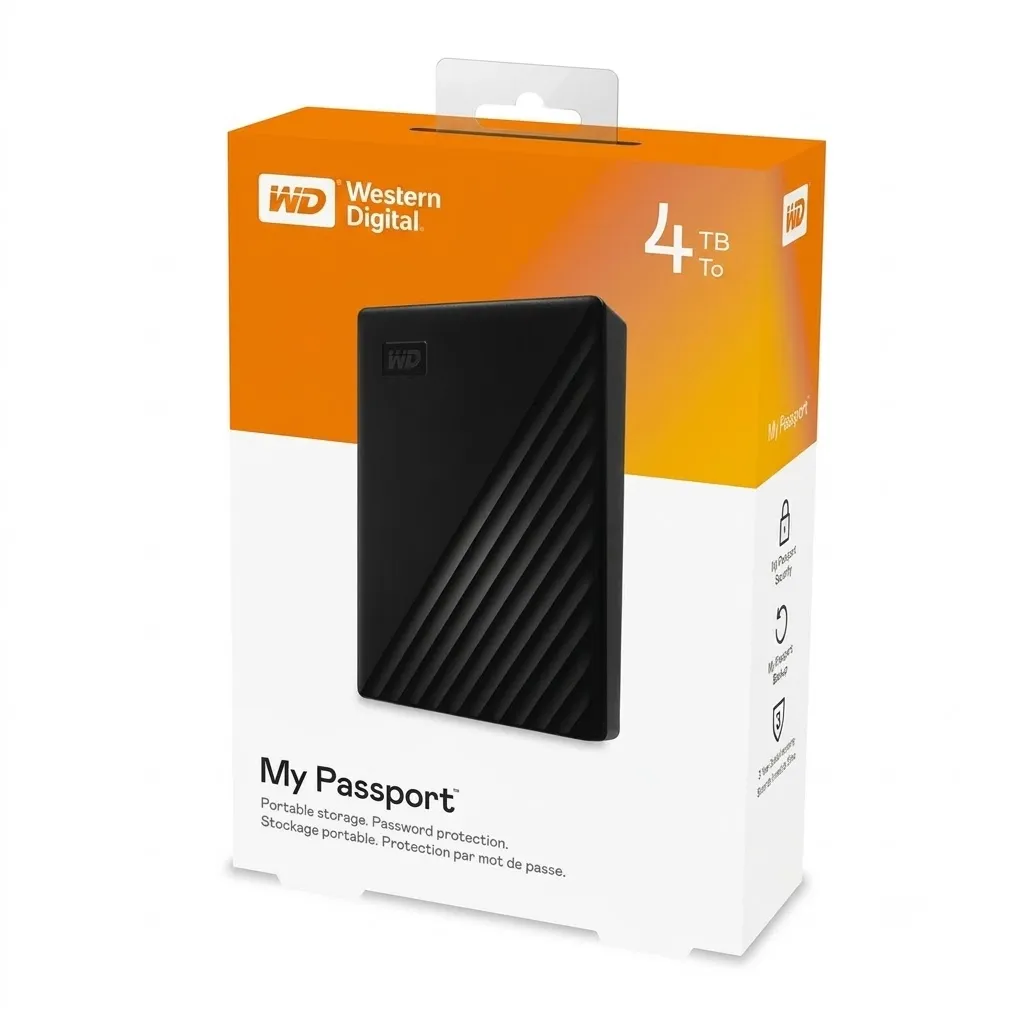 HARD WD MY PASSPORT 4TB