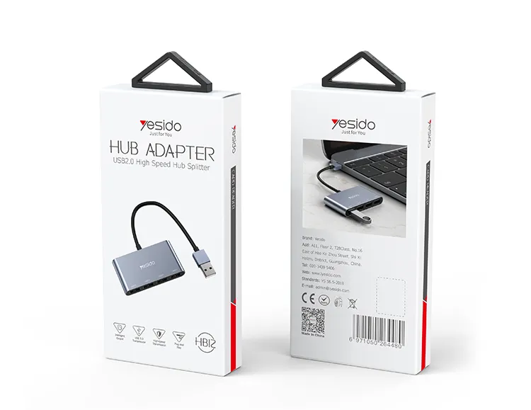 Yesido Type C 2.0 High Speed Hub Splitter HB12