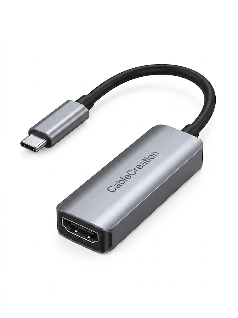 Cables CREATION  TYPE C TO HDMI 0.1M 4K 60HZ CD0640