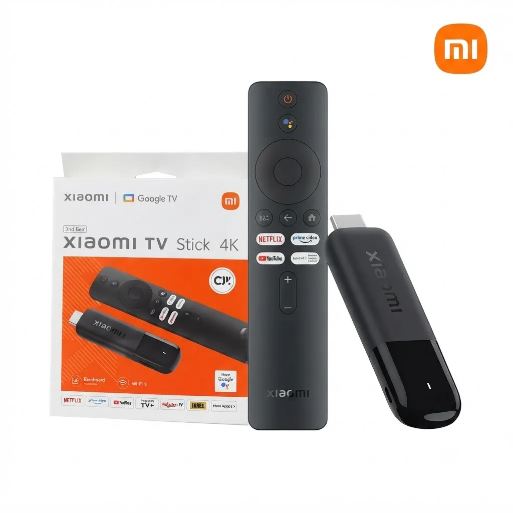 Xiaomi Mi TV Stick 4K 2nd Gen | Android TV | Wi-Fi, Bluetooth, HDMI