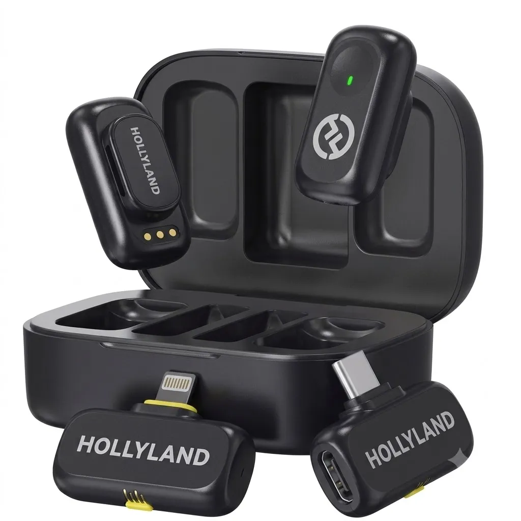 Hollyland Lark A1 Wireless Mini Microphone for iPhone
