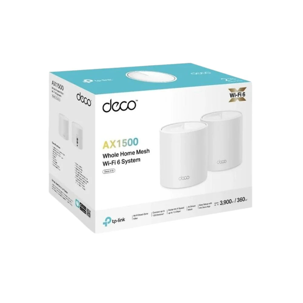 tp-link Deco X10 AX1500 2PCS Whole Home Mesh