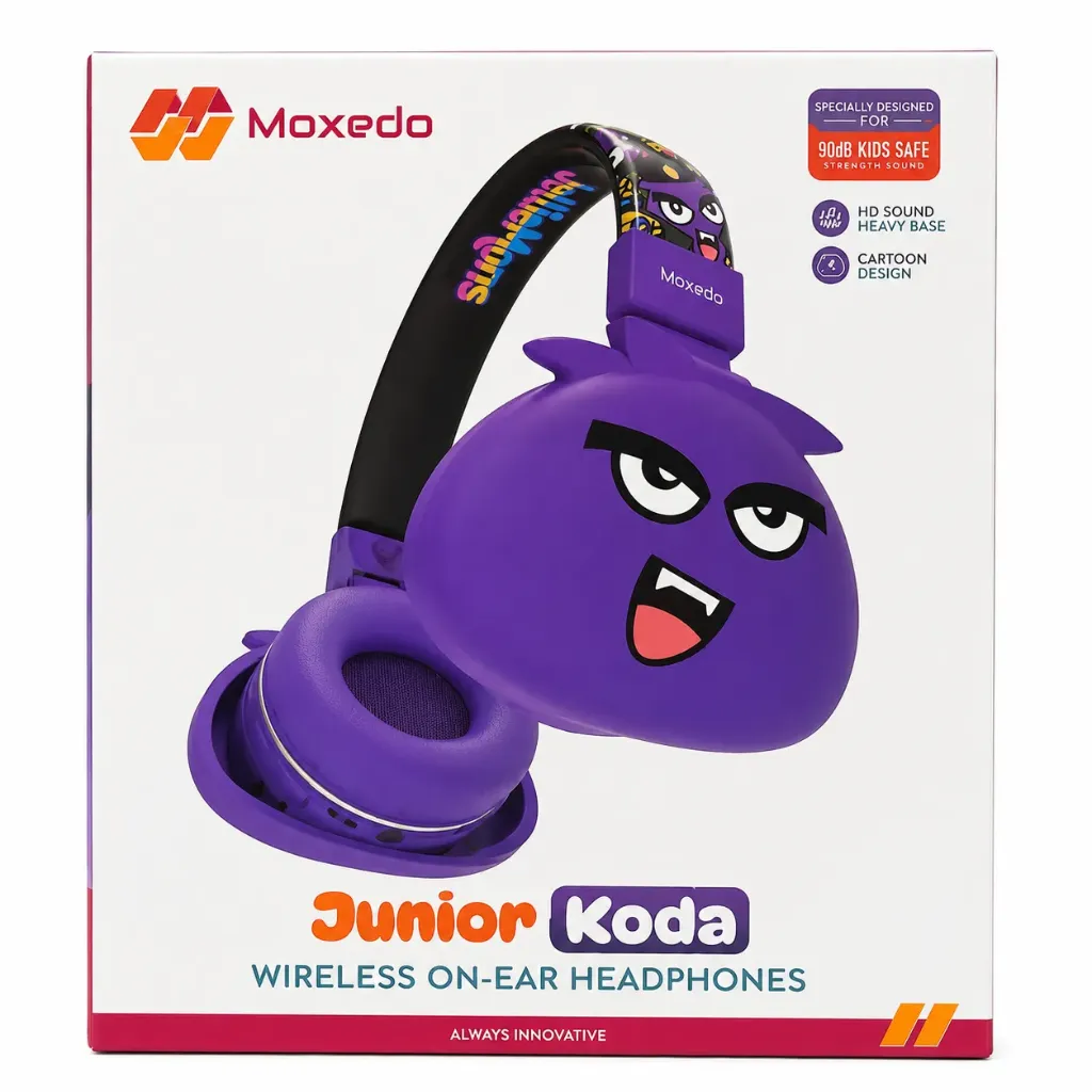 Moxedo wireless headphon (PURPLE)