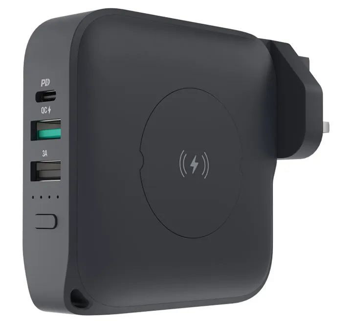 POWEROLOGY 10000mAh Wall Charger Power Bank PD 20W