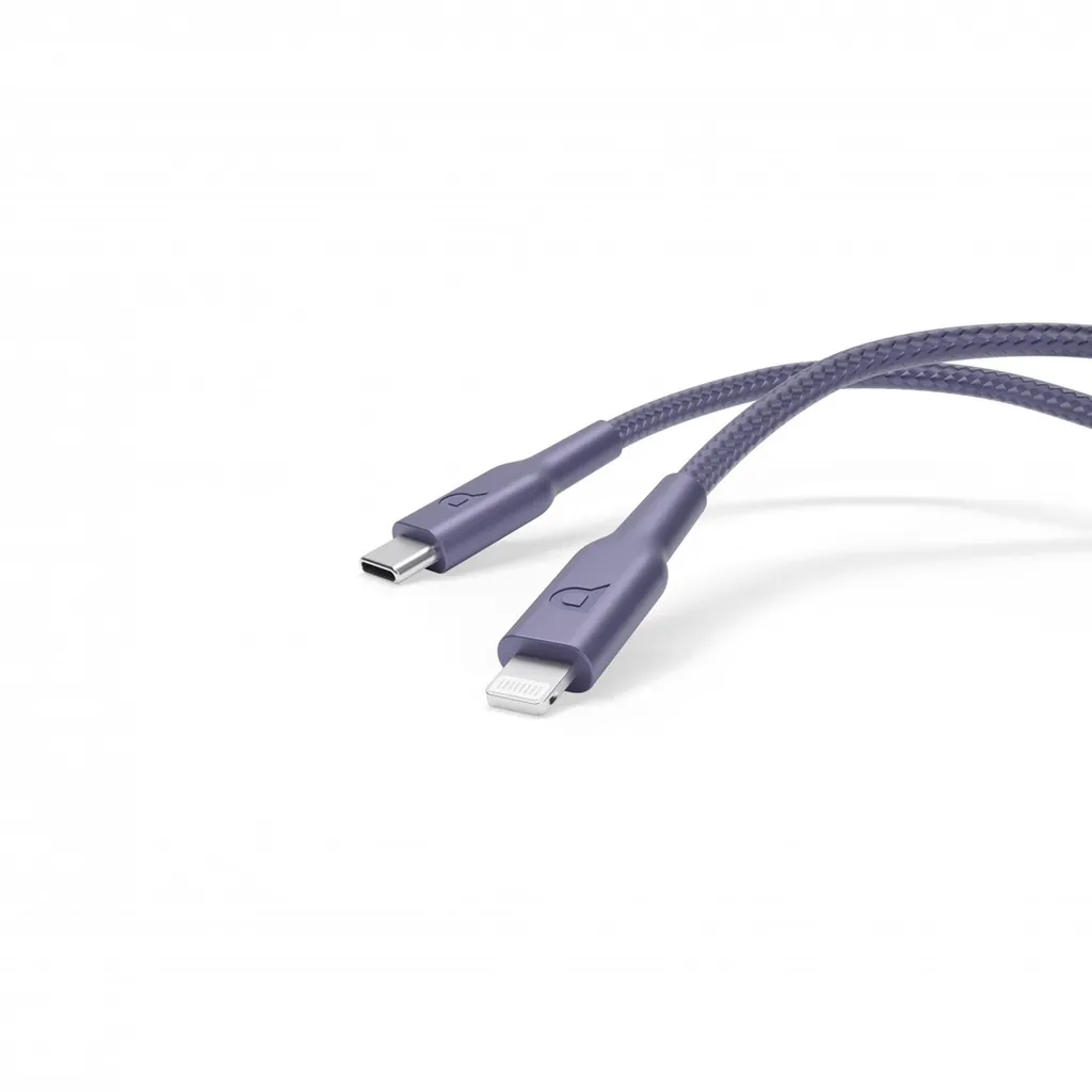 Powerology New Braided Type-C to Lightning Cable 1.2M PD 60W