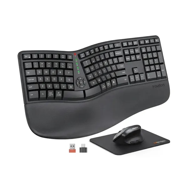 MEETION Director A Ergonomic Wireless Keyboard With Vertical Mouse