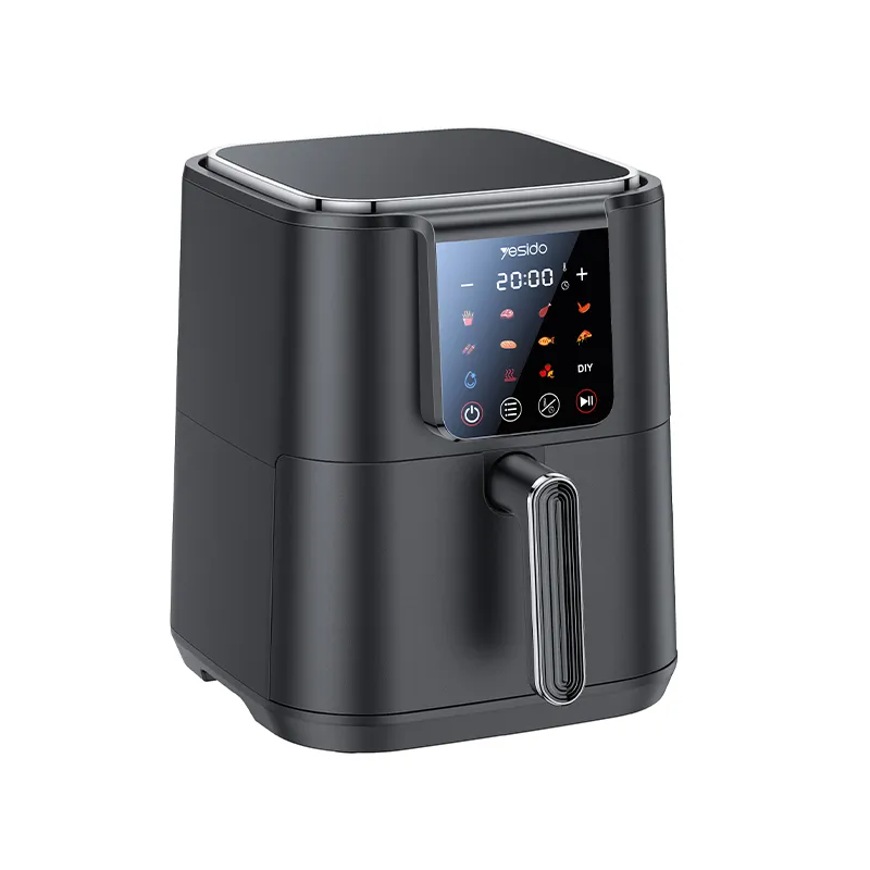 Yesido 1500W High Power Large Capacity 6L 200 Smart Air Fryer with Display and Tube Heating System EC35