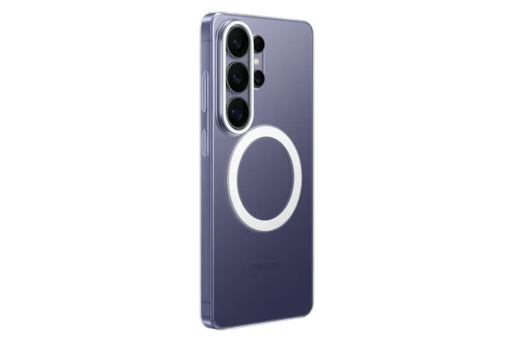 SAMSUNG Clear Magnet Cover For Galaxy S26 Ultra ROS-023 - درع موبايل شفاف من سامسونغ مع حلقة مغناطيسية