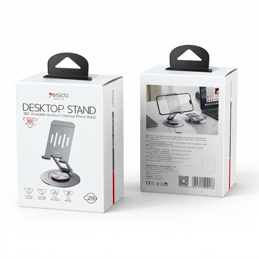 Yesido C299 Desktop Stand 360 Rotatable For Mobile