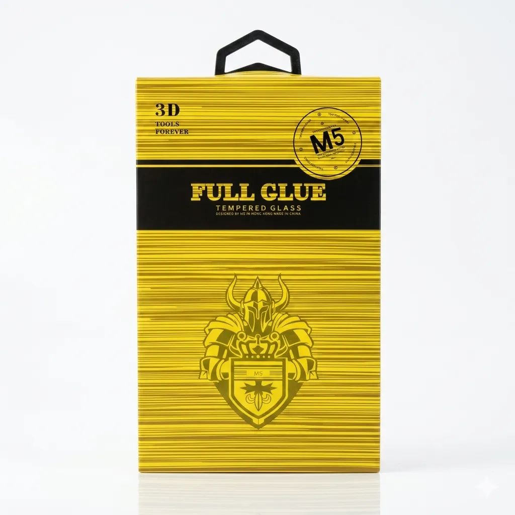 M5 Screen Protector Clear Full Glue لاصق موبايل شفاف (17+16 ProMax)
