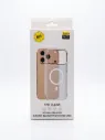 M5 TPU Clear Cover For iPhone Devices (MagSafe Included) - درع موبايل شفاف مرن جلاتيني عالي الجودة و مقاوم للصدمات مع ماك سيف