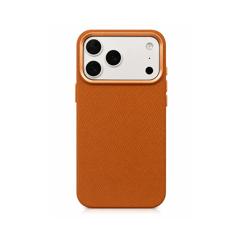 BIGC Ultra-Slim Impact-Protection Anti-Scratch Cover (No MagSafe) For iPhone 17 Pro Max - درع موبايل نحيف جدا من الكاربون مقاوم للصدمات بدون ماك سيف