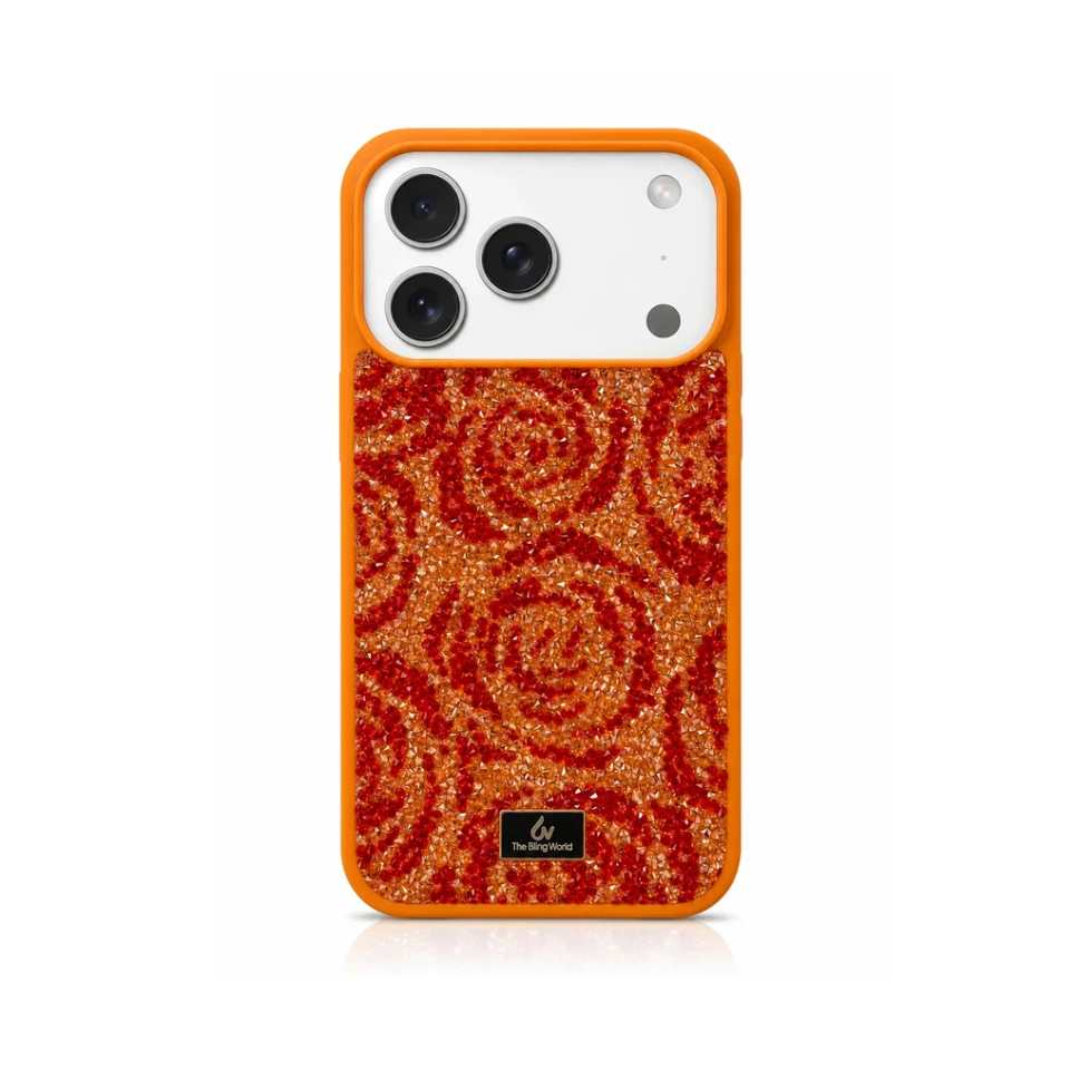 The BlingWorld Glitter Diamond Cover For iPhone 17 Pro Max - درع موبايل لماع مرصع انيق مصمم للايفون 17 برو ماكس