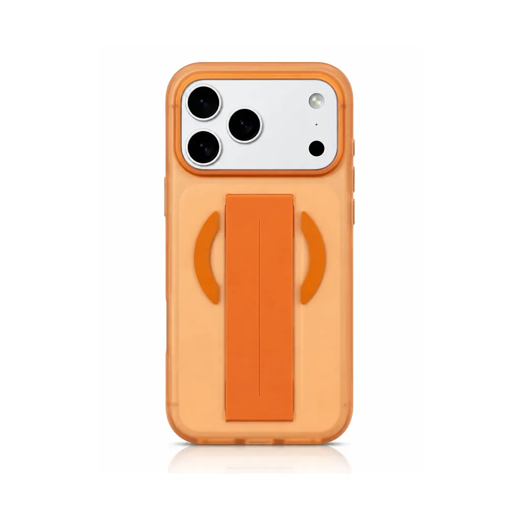 [KP-MC0217] KEEPHONE MAGGRIP PRO Matte Grip Anti-Yellowing Full Protection  For iPhone 17 Pro Max - درع موبايل بمسكة وماك سيف مطفي مقاوم للاصفرار بحماية عالية للايفون 17 برو ماكس