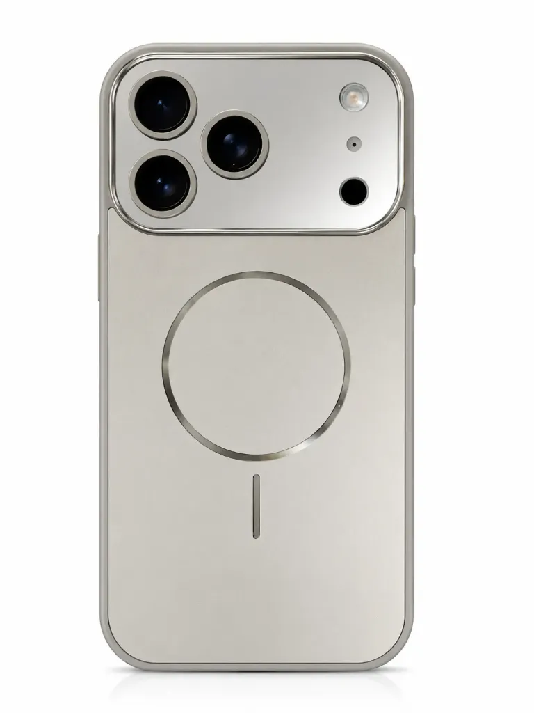 DIRECT Full-Protection Cover With Camera-Protection (MagSafe Compatible) For iPhone 17 Pro Max - درع موبايل مرن بحماية كاملة مع حماية للكاميرا يتضمن ماك سيف للايفون 17 برو ماكس