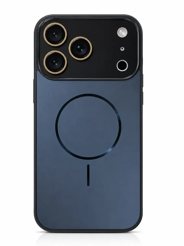 DIRECT Full-Protection Cover With Camera-Protection (MagSafe Compatible) For iPhone 17 Pro Max - درع موبايل بحماية كاملة مع حماية للكاميرا يتضمن ماك سيف للايفون 17 برو ماكس