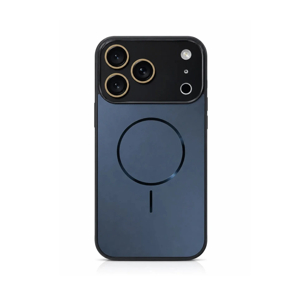 DIRECT Full-Protection Cover With Camera-Protection (MagSafe Compatible) For iPhone 17 Pro Max - درع موبايل مرن بحماية كاملة مع حماية للكاميرا يتضمن ماك سيف للايفون 17 برو ماكس