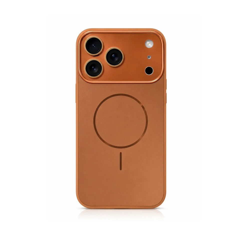 DIRECT Full-Protection Cover With Camera-Protection (MagSafe Compatible) For iPhone 17 Pro Max - درع موبايل مرن بحماية كاملة مع حماية للكاميرا يتضمن ماك سيف للايفون 17 برو ماكس