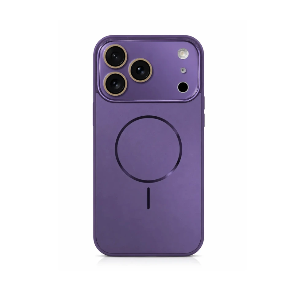 DIRECT Full-Protection Cover With Camera-Protection (MagSafe Compatible) For iPhone 17 Pro Max - درع موبايل مرن بحماية كاملة مع حماية للكاميرا يتضمن ماك سيف للايفون 17 برو ماكس