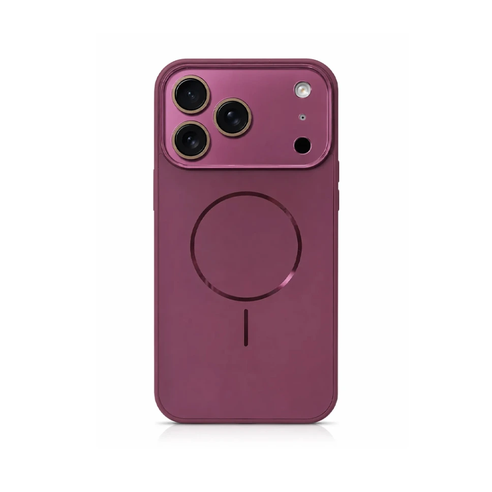 DIRECT Full-Protection Cover With Camera-Protection (MagSafe Compatible) For iPhone 17 Pro Max - درع موبايل مرن بحماية كاملة مع حماية للكاميرا يتضمن ماك سيف للايفون 17 برو ماكس