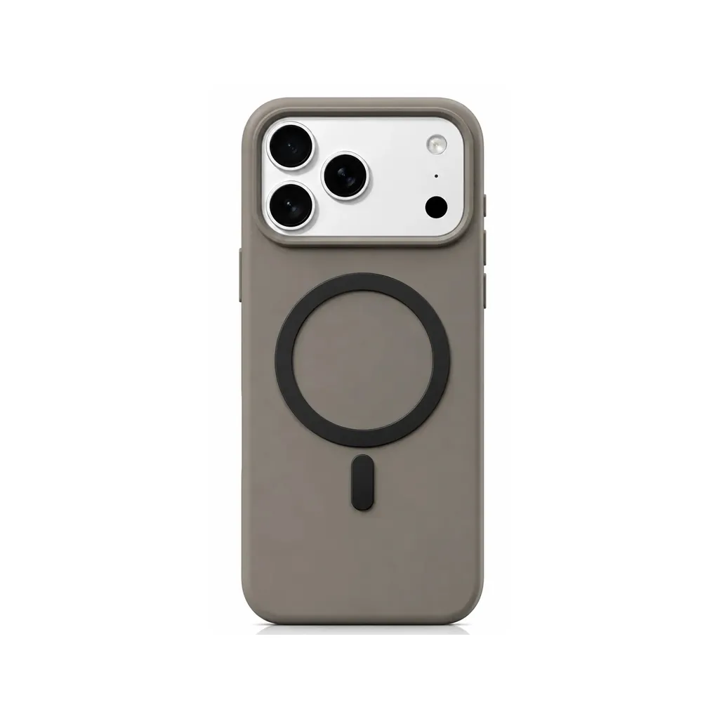Minimalist Matte Semi-Rigid Super-Slim Protective Cover (MagSafe Compatible) iPhone For iPhone 17 Pro Max - درع موبايل شفاف مطفي نحيف جدا مع ماك سيف للايفون 17 برو ماكس
