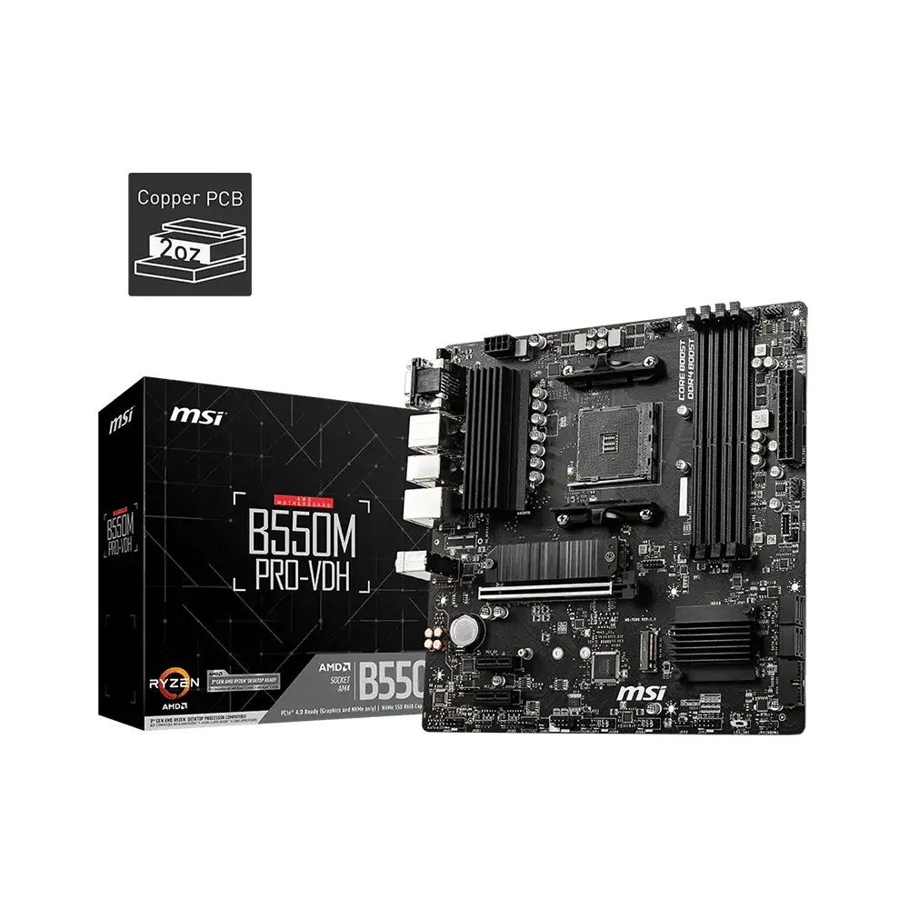 MSI B550M-A PRO VDH WIFI