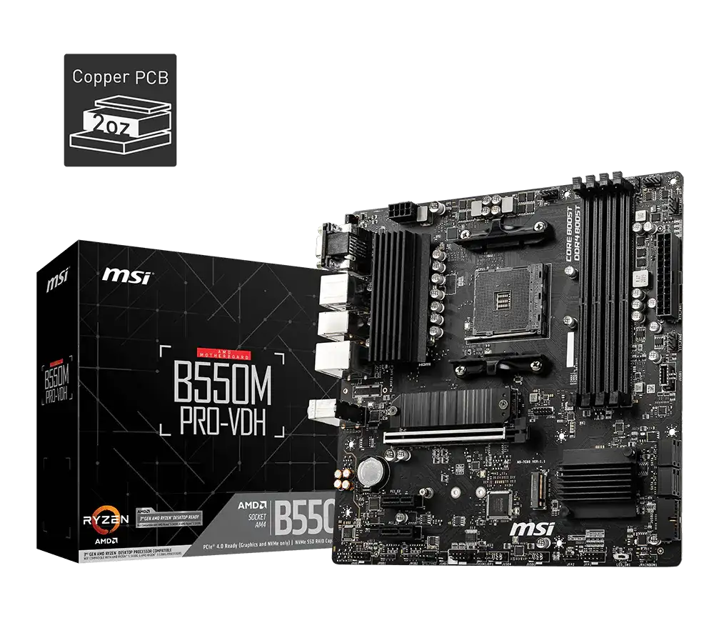 MSI B550M-A PRO VDH WIFI