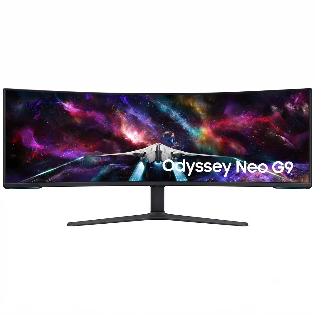 Samsung Odyssey Neo G9 G95NC  Gaming Monitor-57" 1MS 240Hz  Dual UHD VA Panel