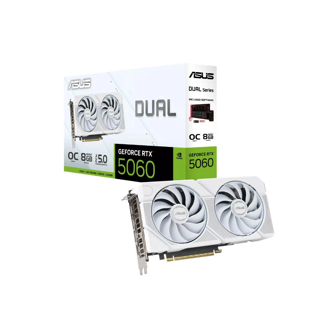ASUS Dual GeForce RTX™ 5060 8GB GDDR7 OC Edition
