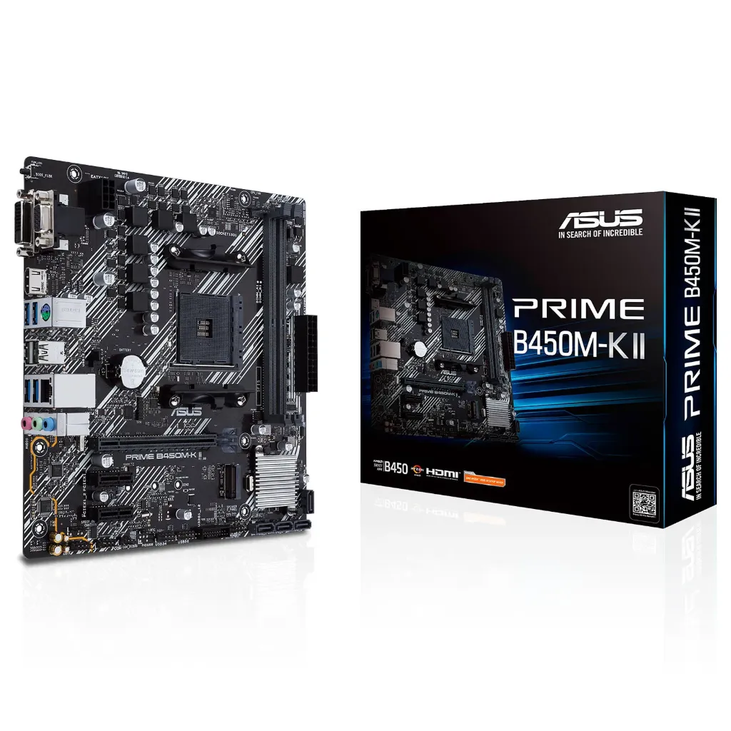 [4718017932387] ASUS PRIME B450M-K II Motherboards