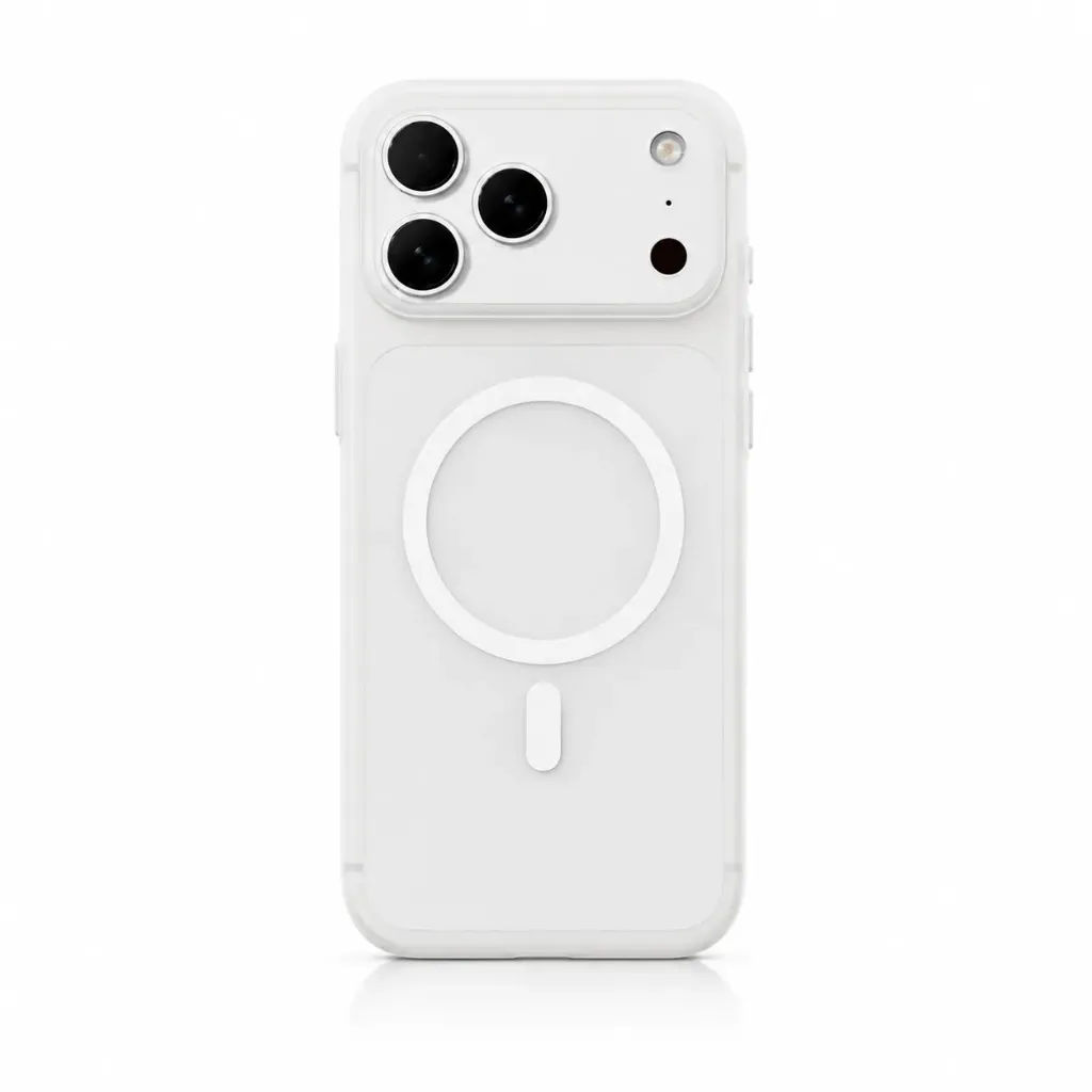 [MTAP25XLW] Momax CaseFORM Lite Slim Translucent MagSafe Cover MTAP25XLW For iPhone 17 Pro Max - درع موبايل نحيف شبه شفاف بدعم ماك سيف للايفون 17 برو ماكس