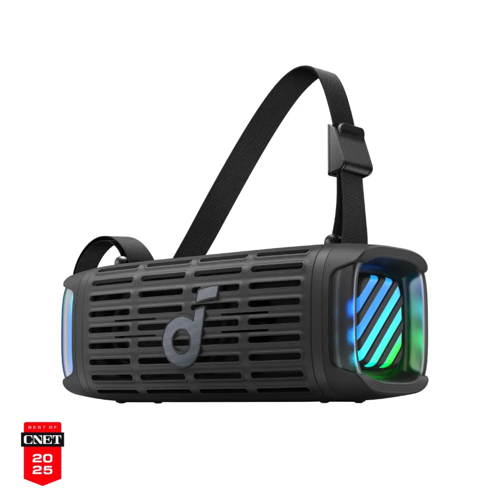 Anker Boom 3i Portable Rugged Outdoor Bluetooth Speaker (black)