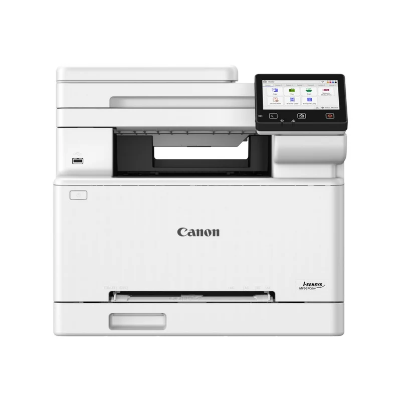 Canon i-SENSYS 3 in 1 MF667Cdw Color Laser Multifunction Printer طابعة