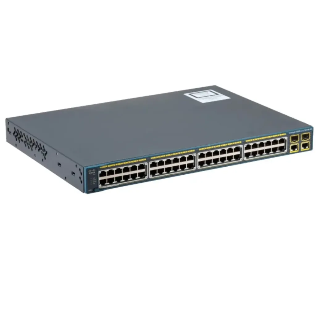 SWITCH CISCO SYSTEMS 2960 POE 48 PORT 100-240V (USED)