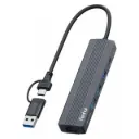 FENGHUI USB Type-C to LAN + USB 3.0 + Power Hub 5-in-1 RJ45